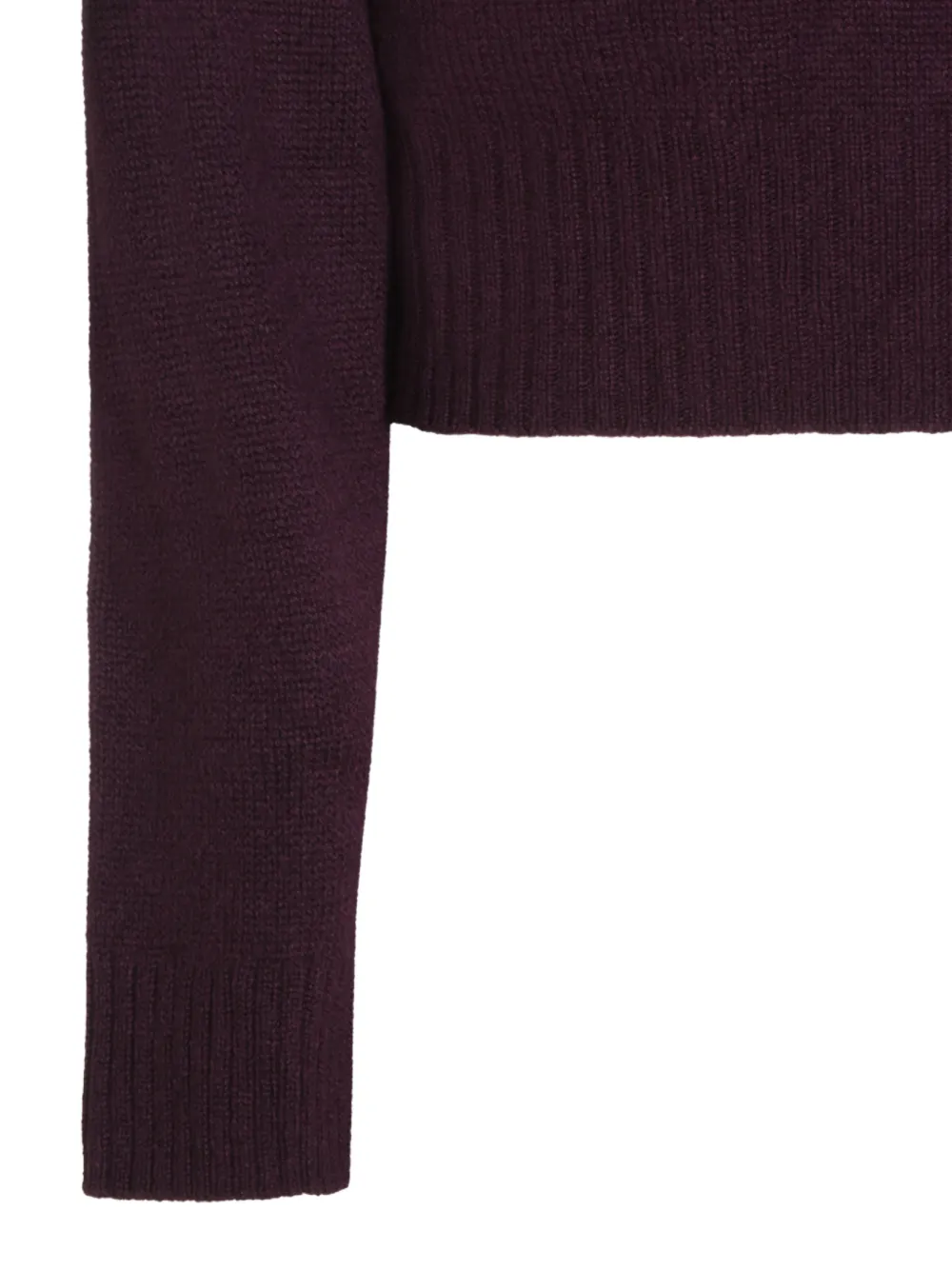Allude Kasjmier trui met raglan mouwen Paars