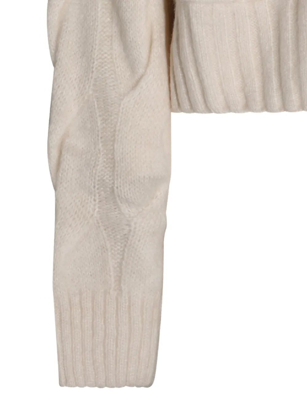 Allude Button-up vest Beige