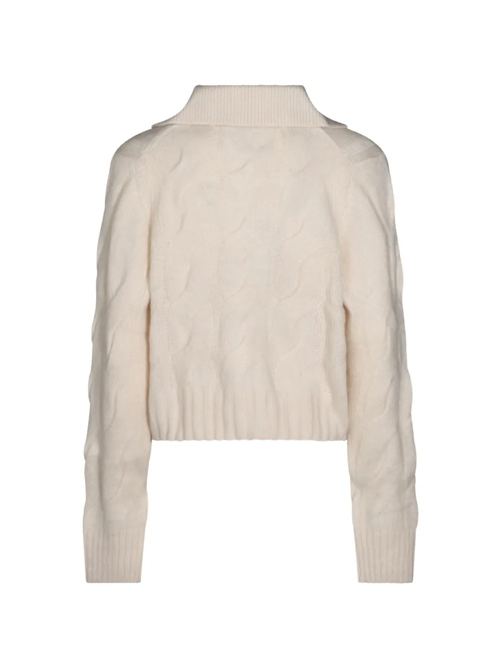 Allude Button-up vest Beige