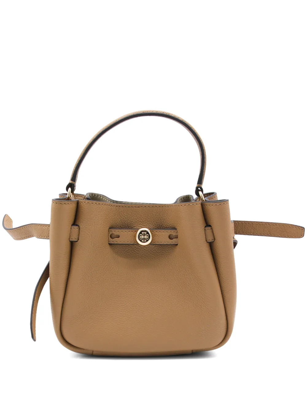 Tory Burch pebbled leather tote bag - Nude