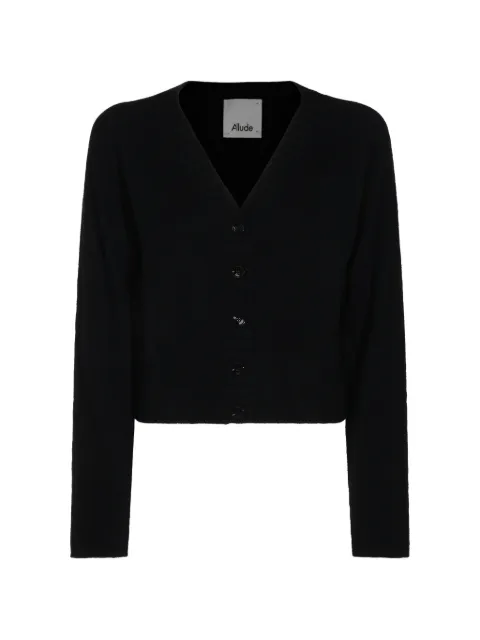 Allude V-neck cashmere cardigan