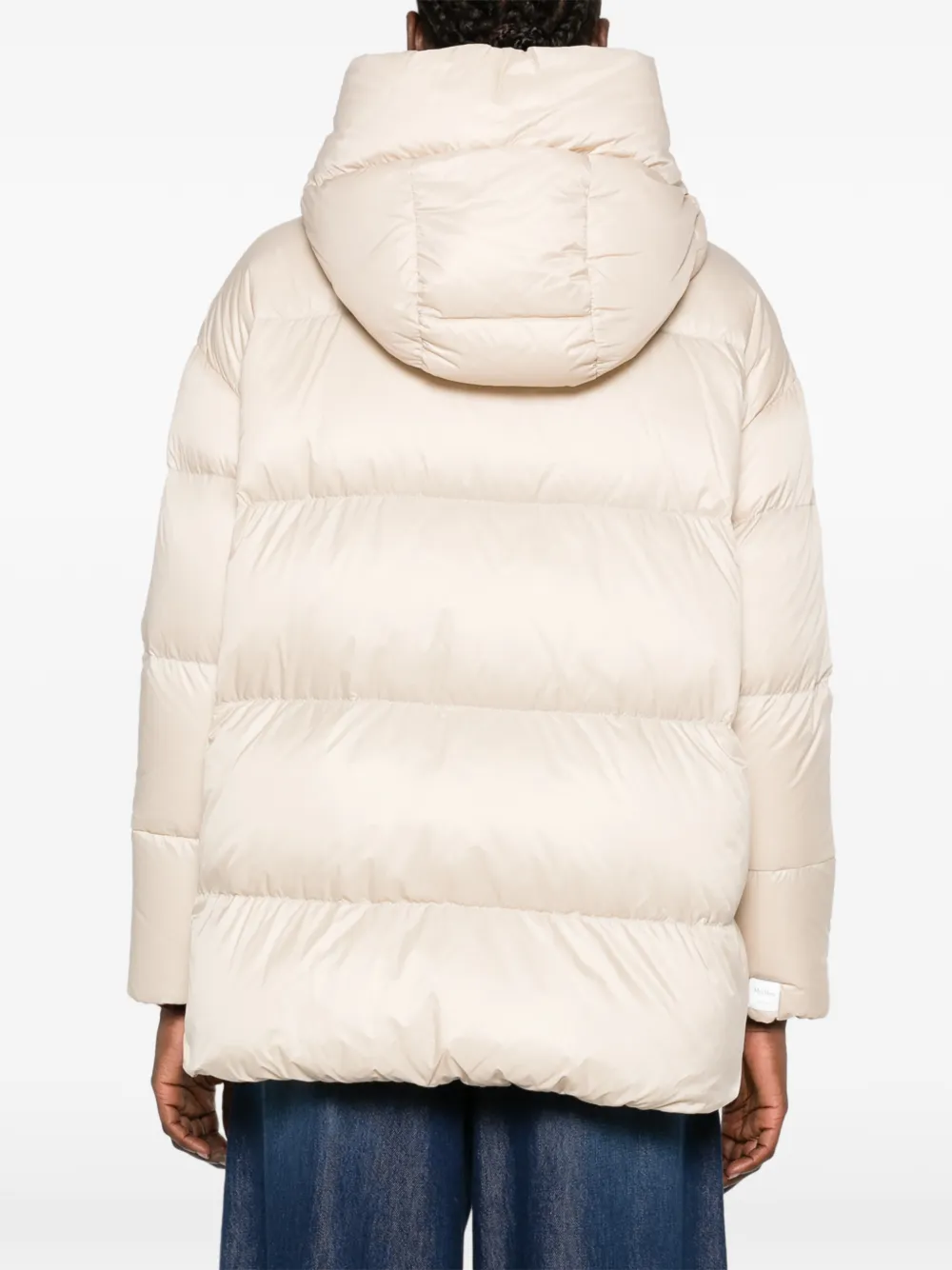 'S Max Mara quilted hooded jacket Beige