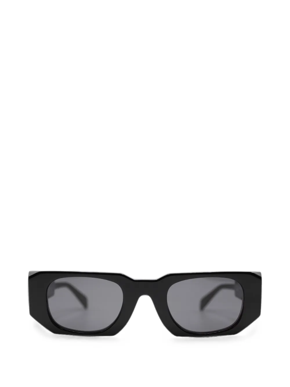 Kuboraum Mask U8 rectangle-frame sunglasses - Nero