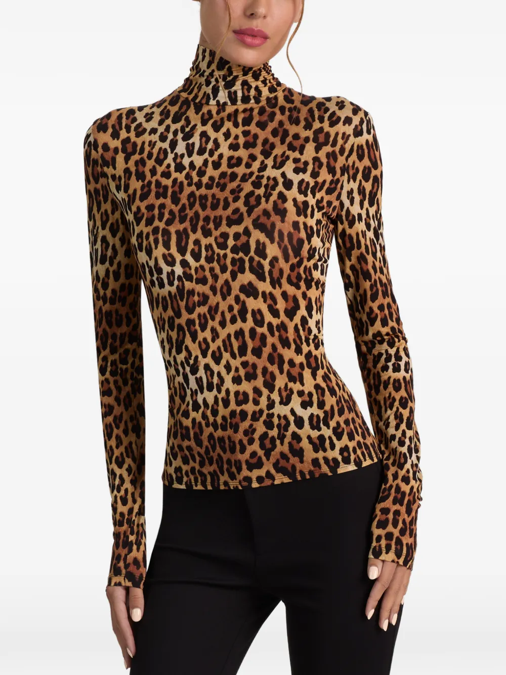 alice + olivia Oberteil mit Print - Nude