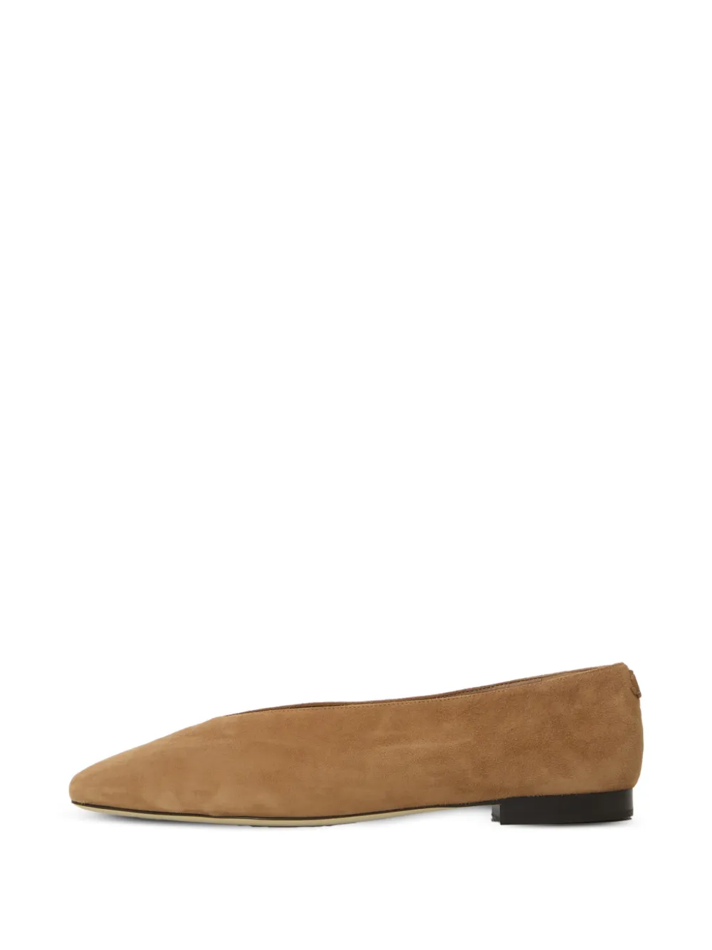 Jimmy Choo Margot suède ballerina's Beige
