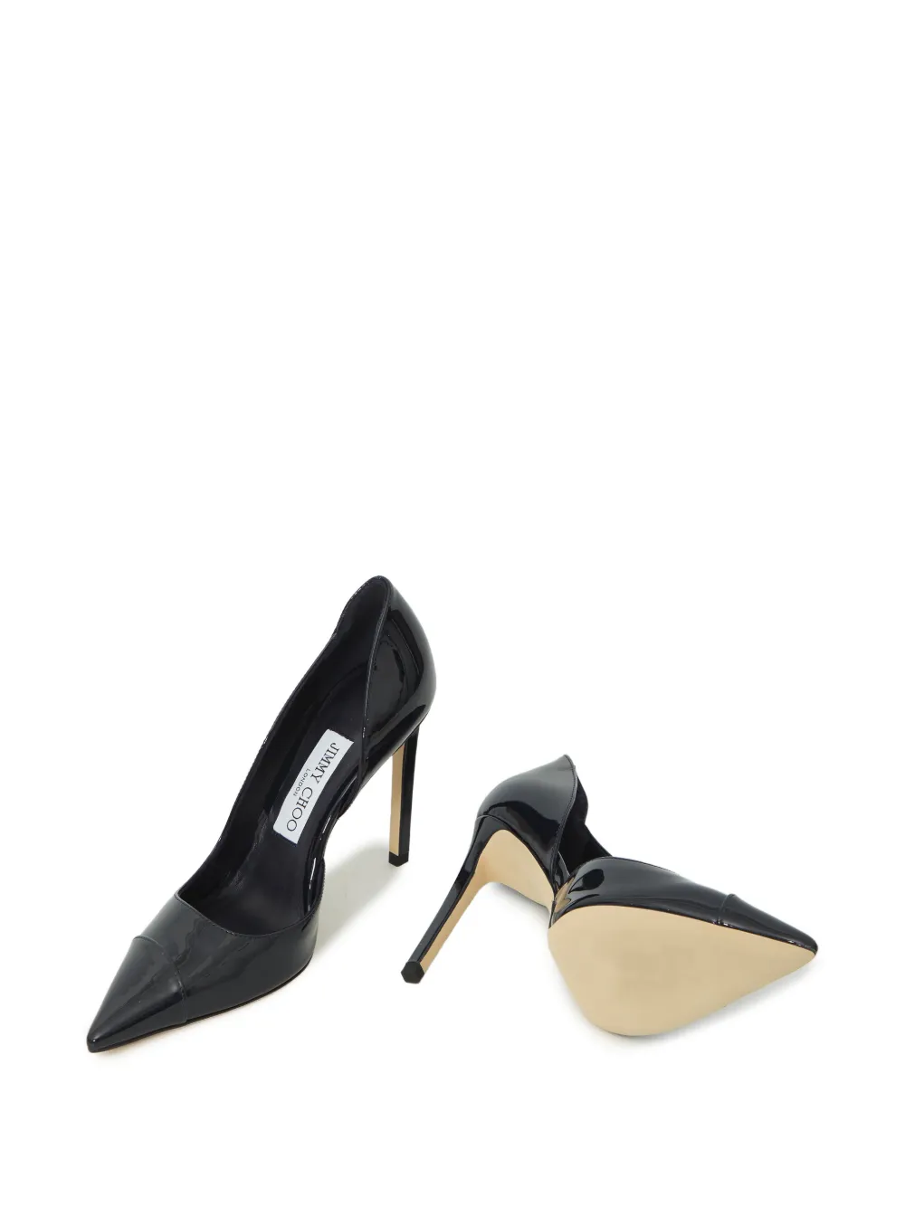 Jimmy Choo Brigitte lakleren pumps Zwart