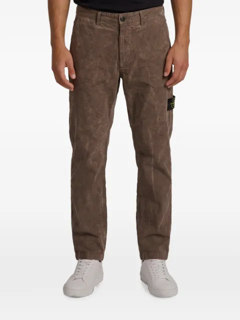 Stone Island Terra-effect corduroy trousers
