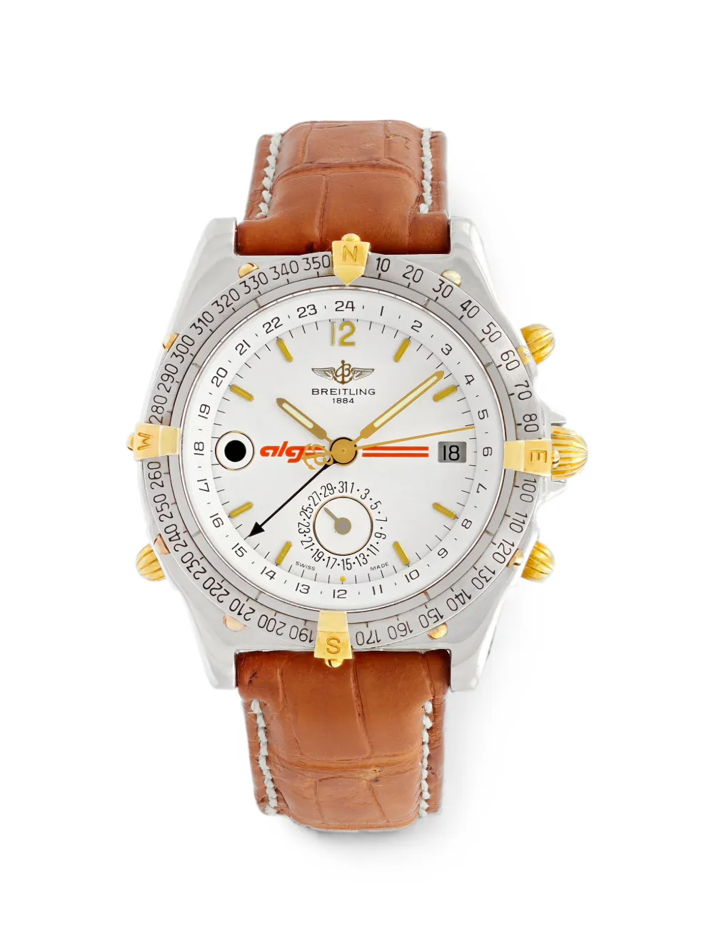 Breitling Duograph 40mm watch - Weiß