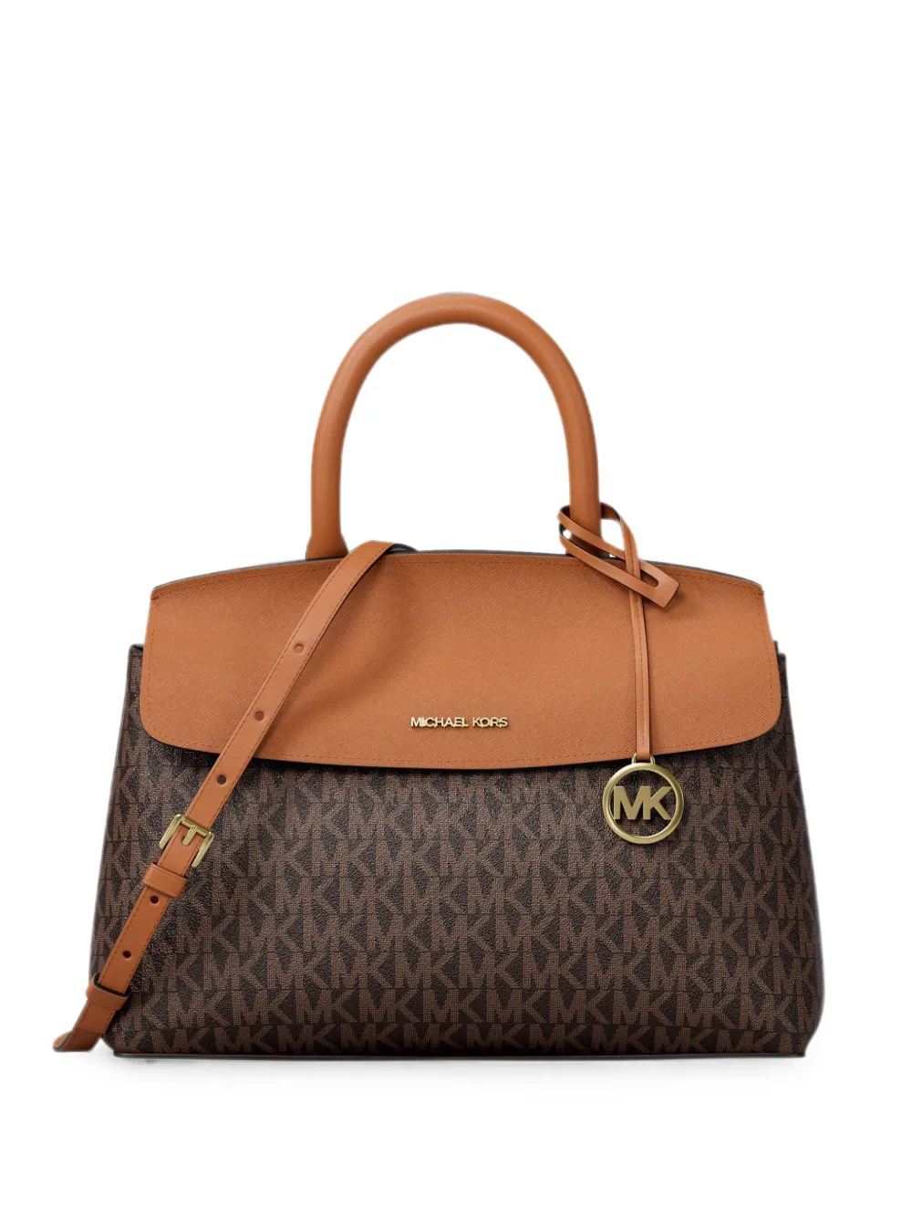 Michael Michael Kors small Landry monogram-print satchel bag