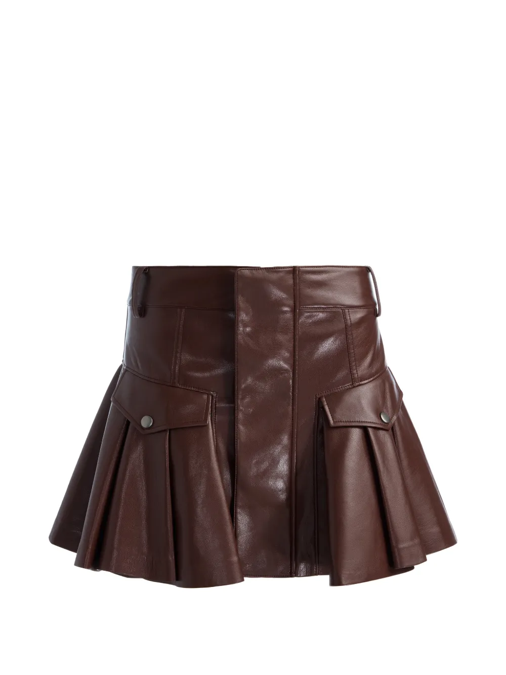 alice + olivia Trinity ruffled mini skirt