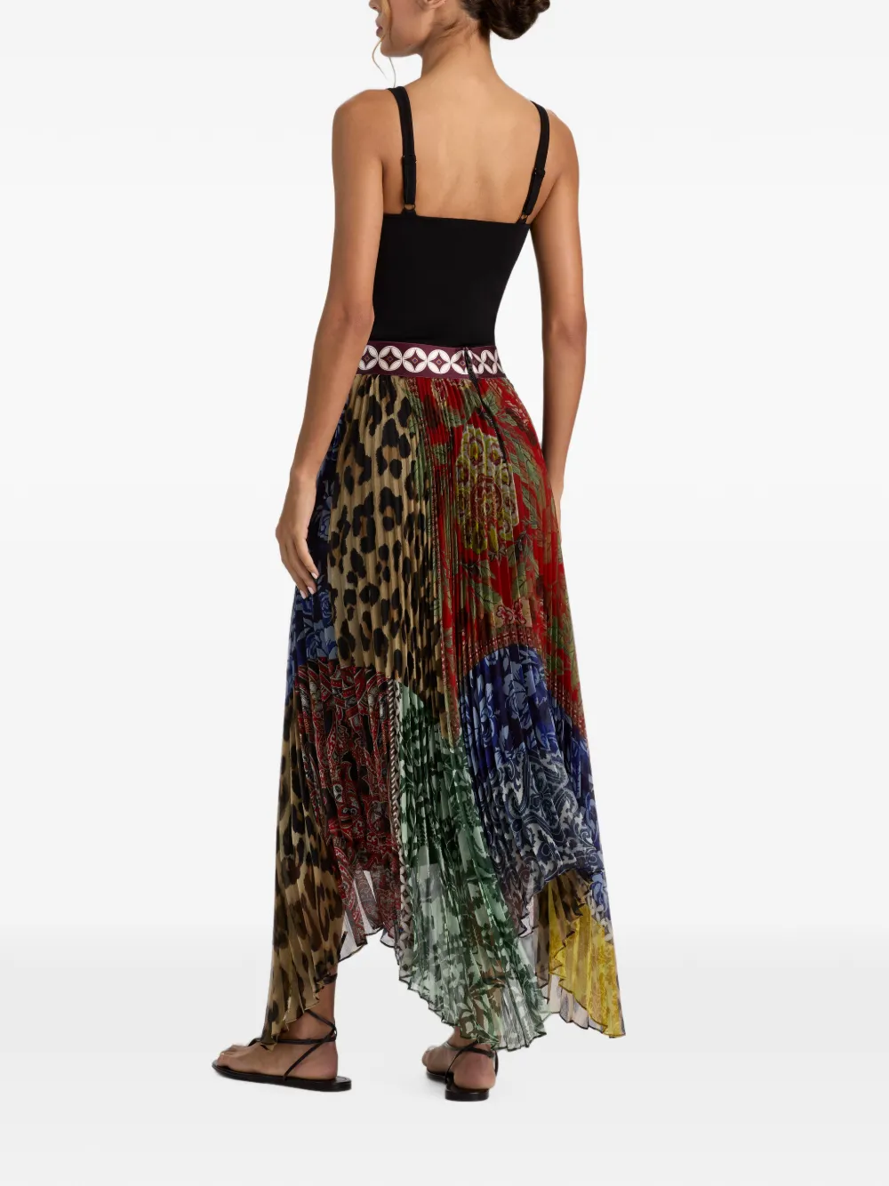 alice + olivia Katz midi-rok Rood