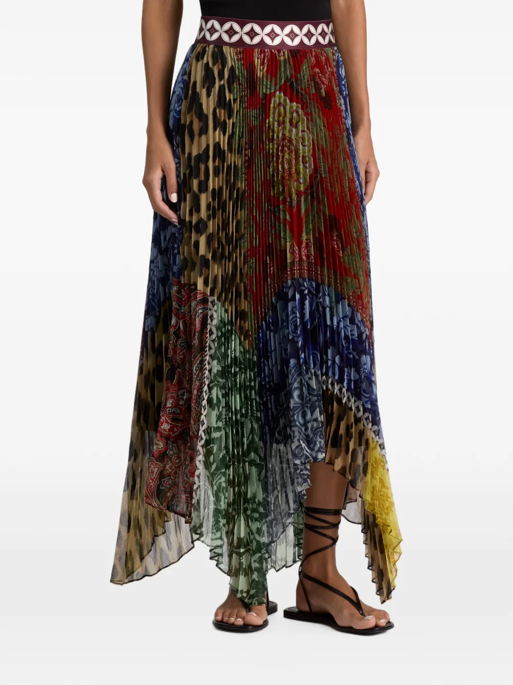 alice + olivia Katz midi-rok Rood