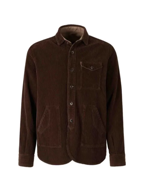 Nine In The Morning corduroy-texture button-up jacket