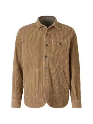 Barbour Casaco Xadrez Com Gola Em Veludo Cotelê | Verde | FARFETCH BR