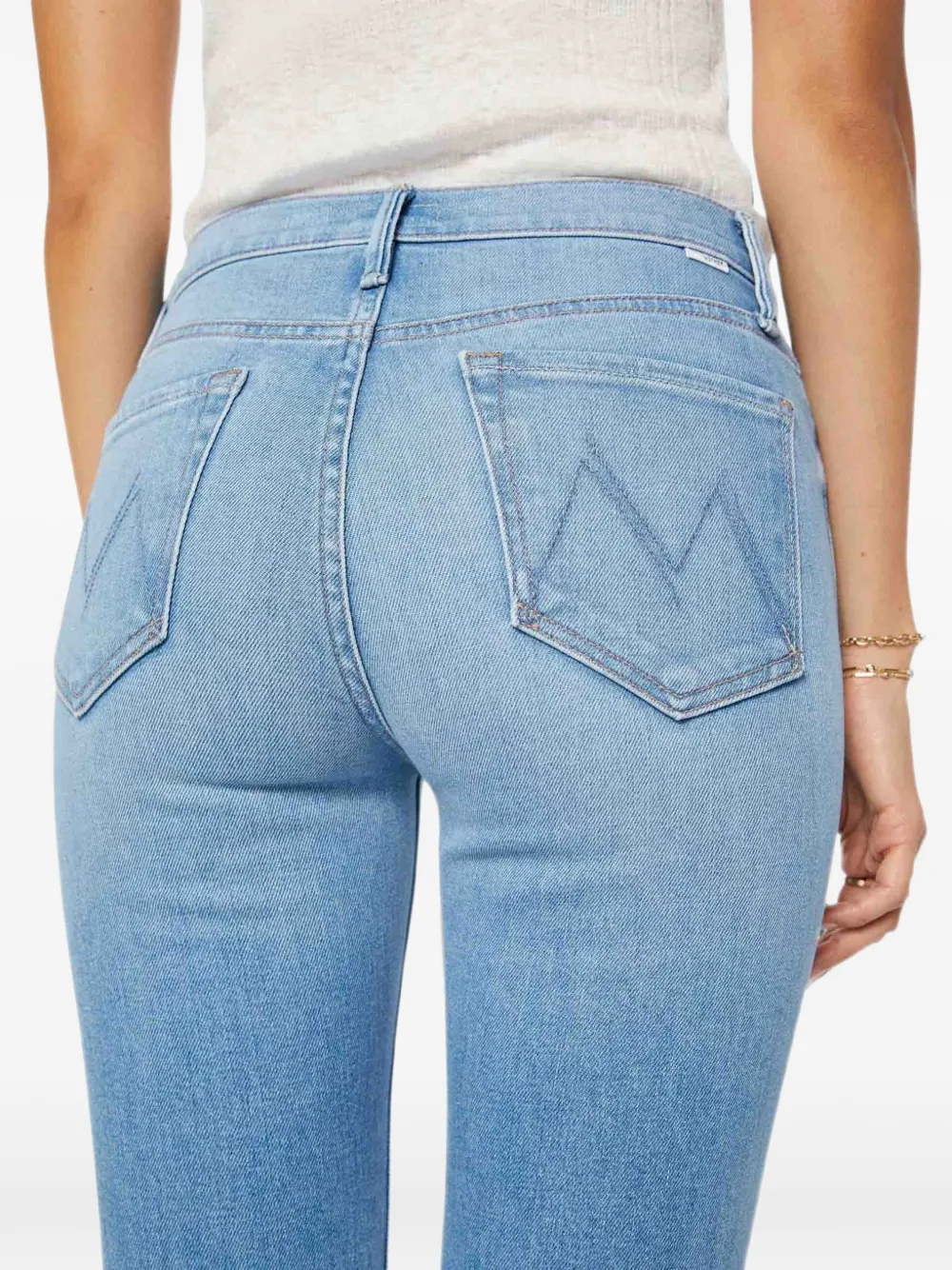 MOTHER The Doozy flared jeans Blauw