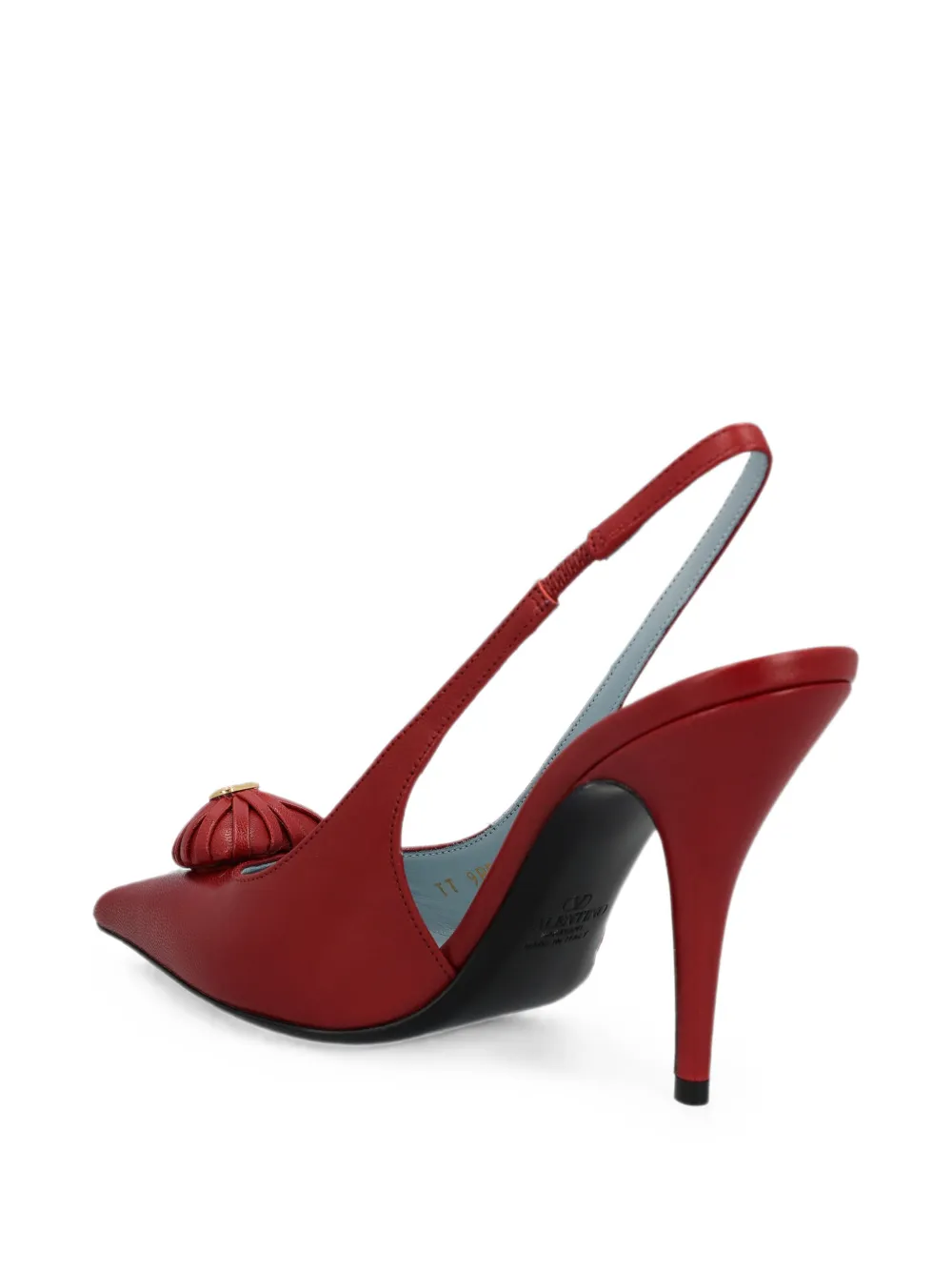 Valentino Garavani VLogo Signature slingback pumps Rood