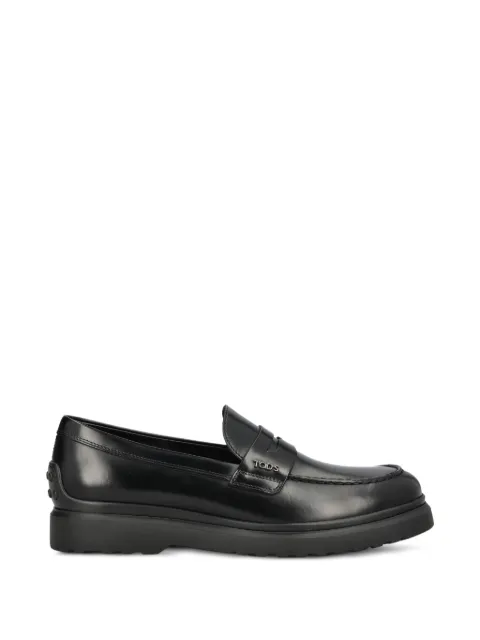 Tod's logo-plaque penny loafers