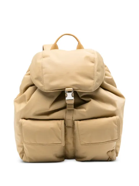 AMI Paris Ami de Coeur buckle-fastening backpack