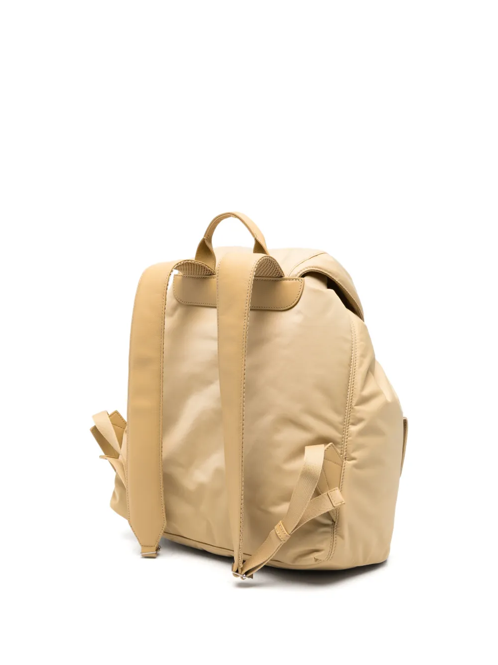 AMI Paris Ami de Coeur rugzak met gespsluiting Beige