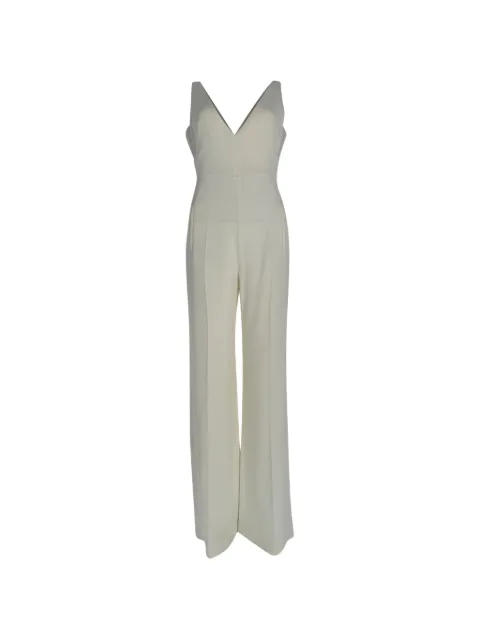 Roland Mouret V-neck sleeveless jumpsuit