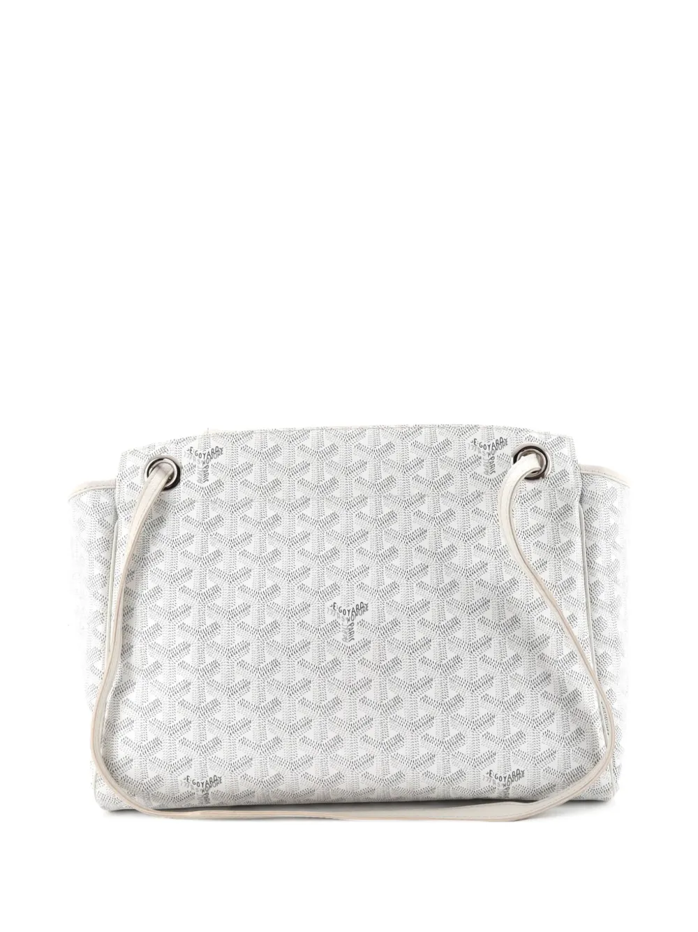 Goyard Pre-Owned Rouette Bag Coated Canvas PM shoulder bag - Bianco