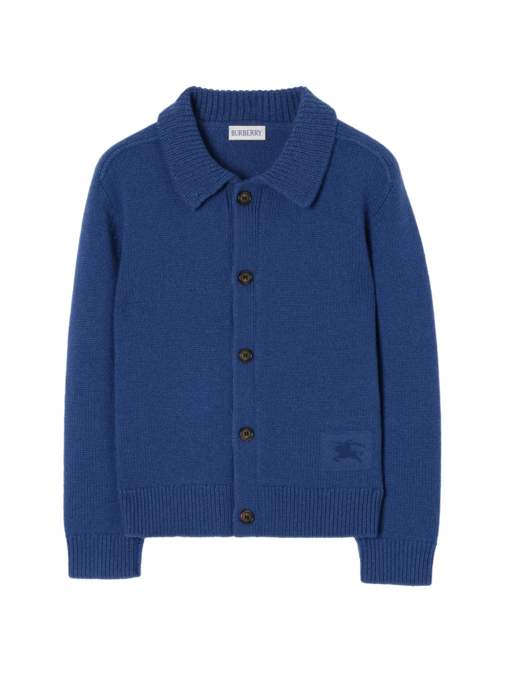 Burberry Kids Cardigan in cashmere - Blu