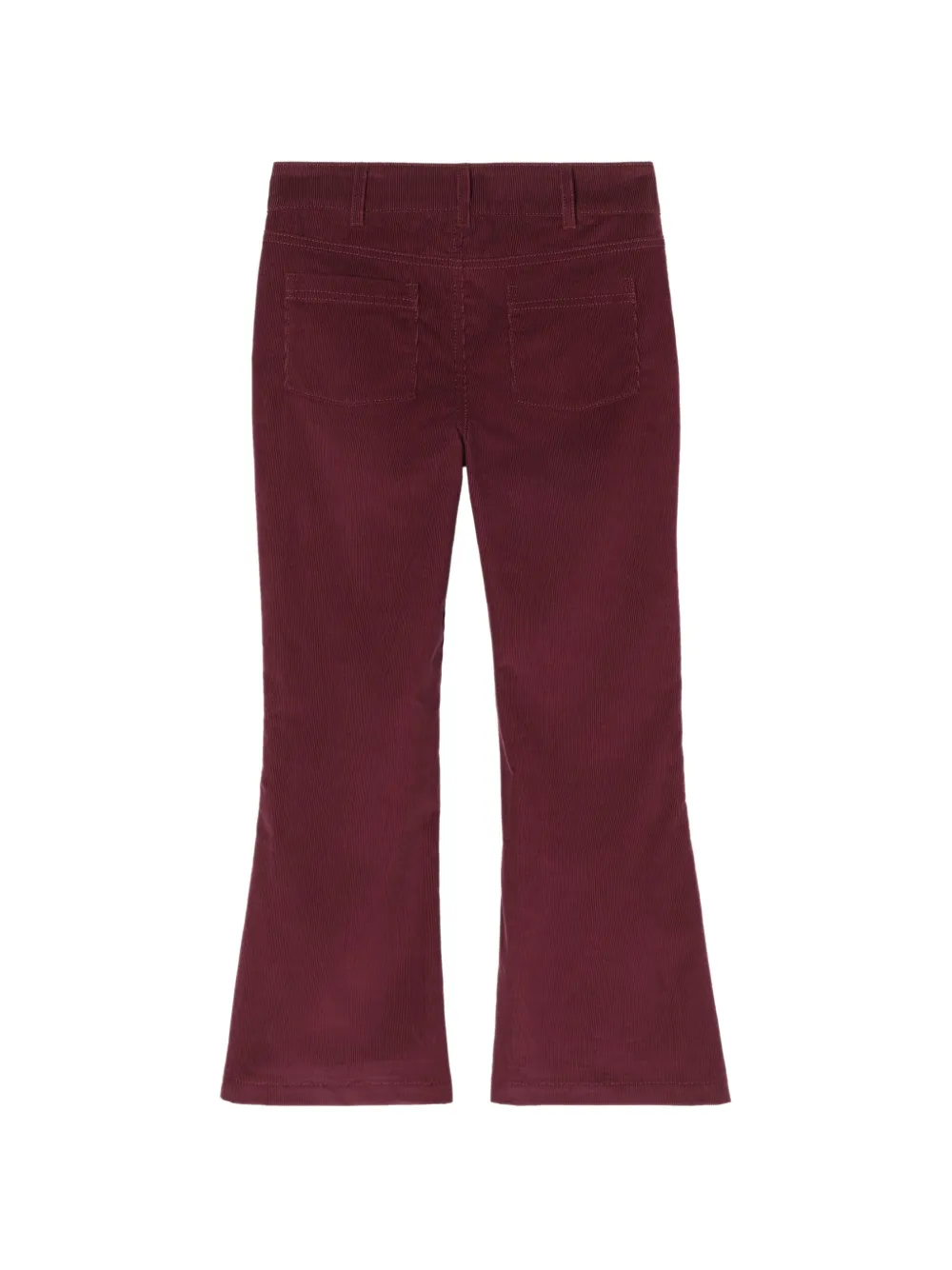 Burberry Kids Flared broek Rood