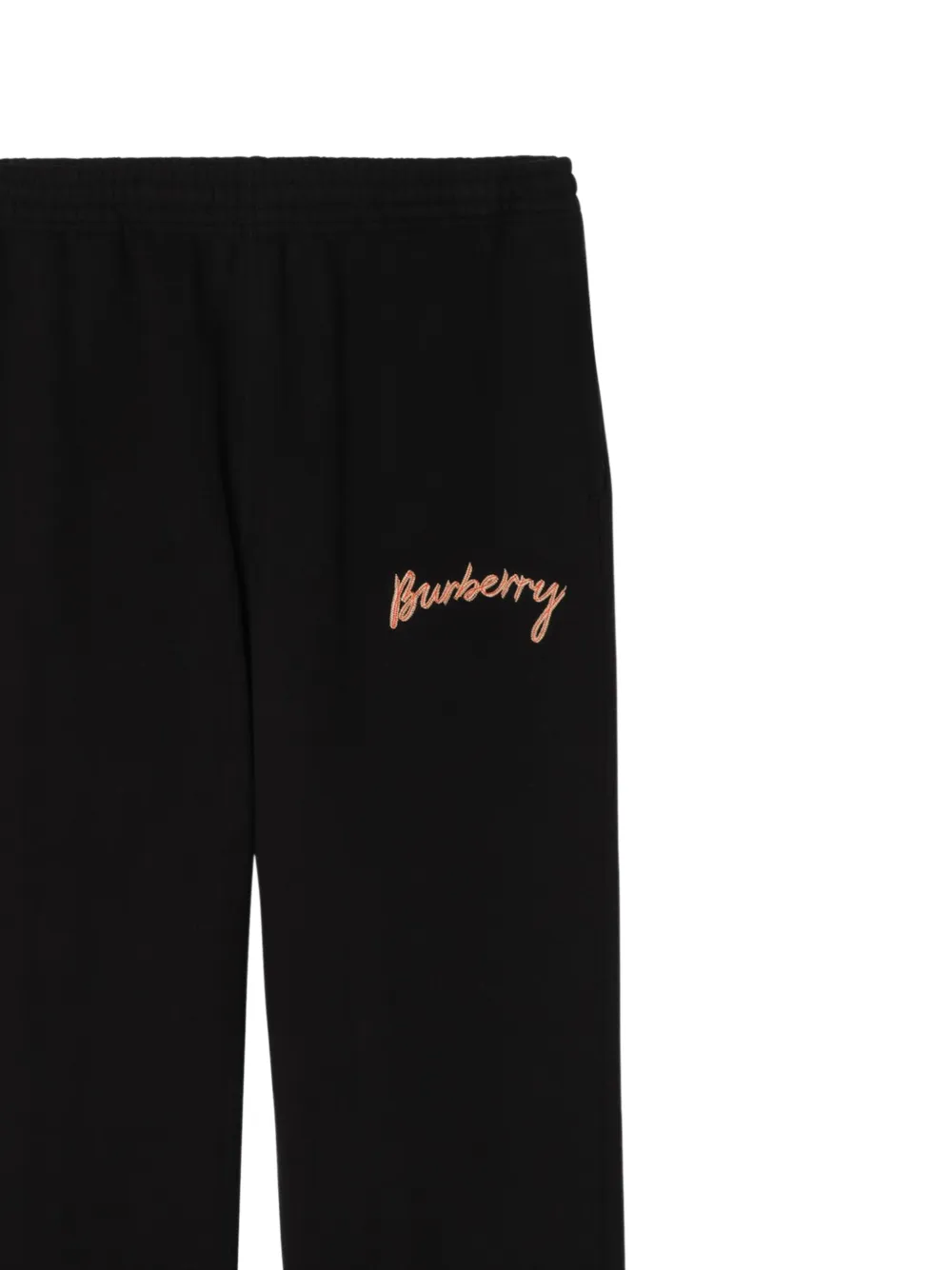 Burberry Trainingsbroek met logo Zwart