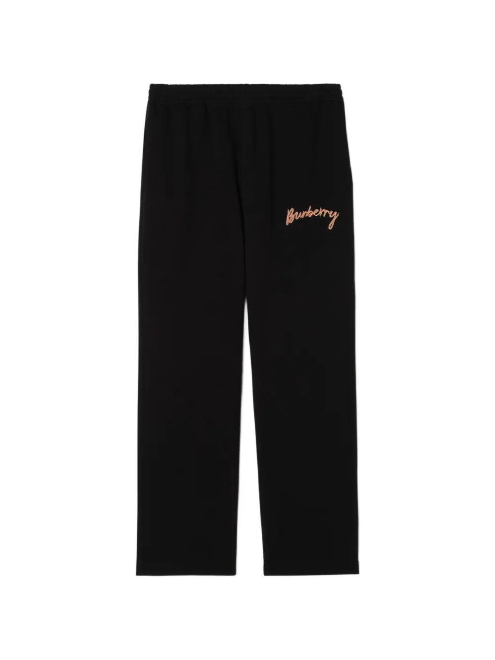 Burberry Trainingsbroek met logo Zwart