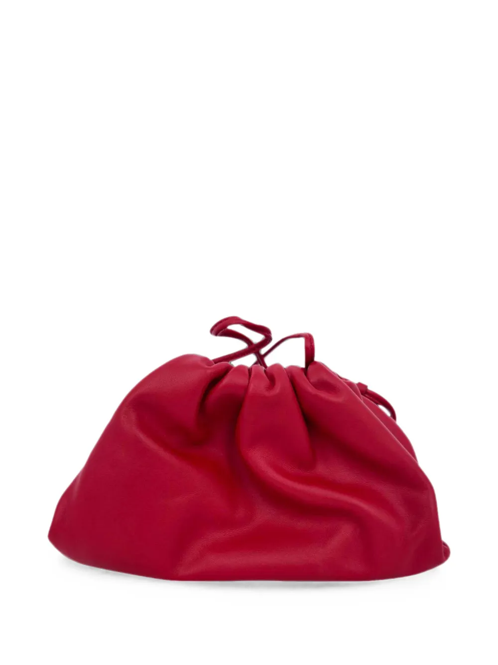 Bottega Veneta Pre-Owned The Pouch gathered clutch bag - Rot