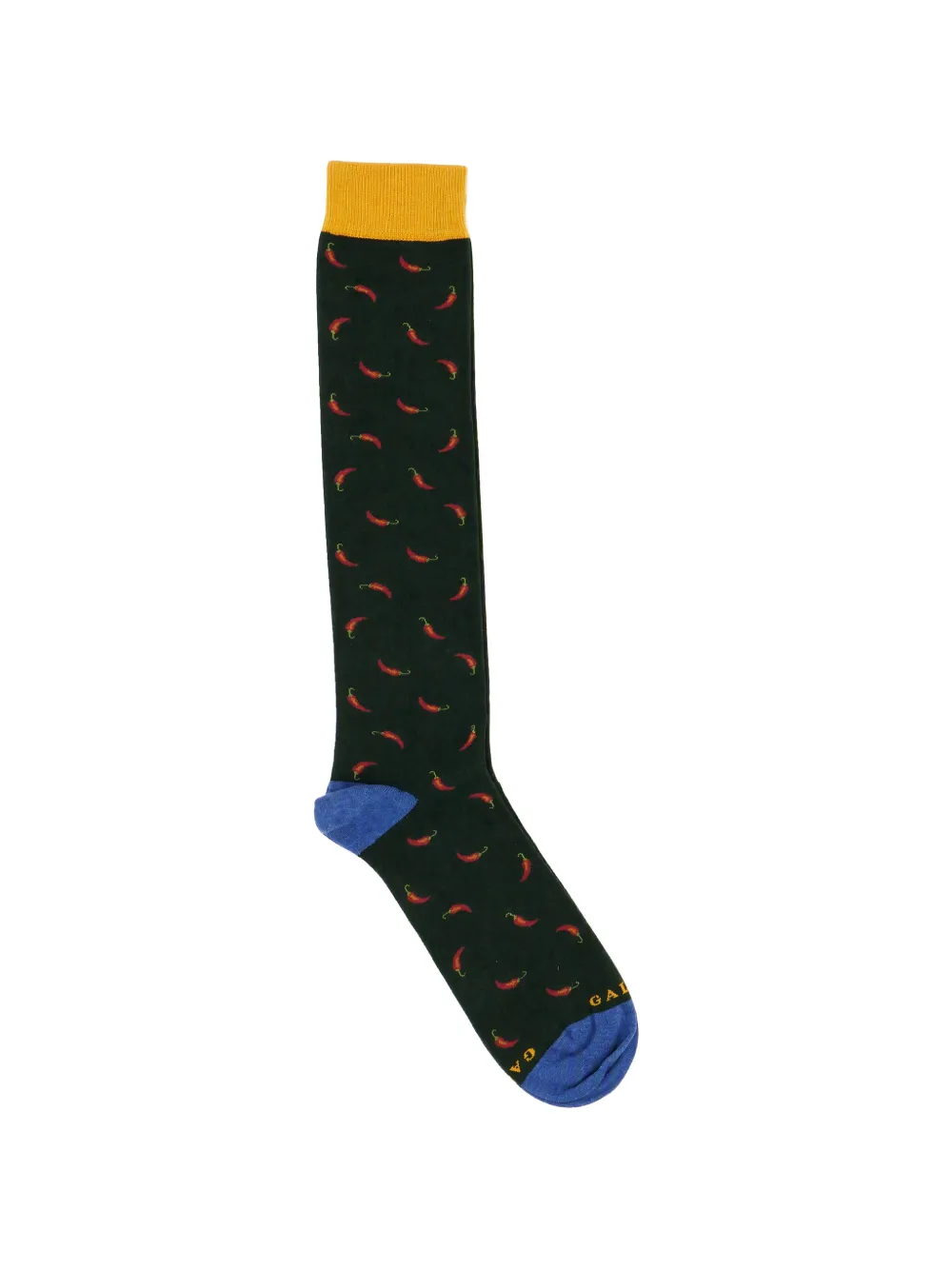 Gallo chilli-print socks - Verde