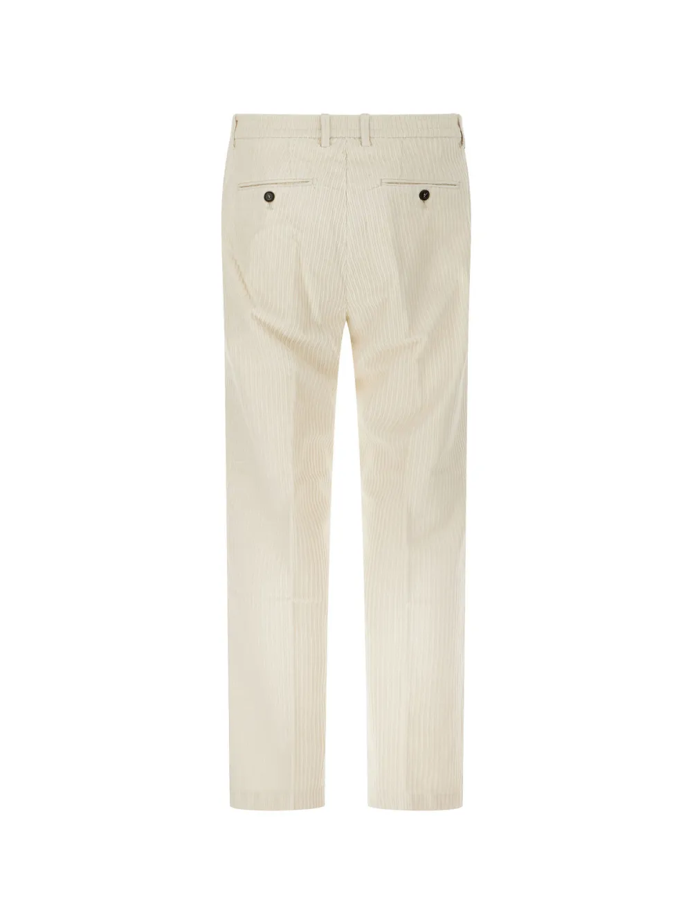 Cruna Belleville pleated corduroy trousers Beige