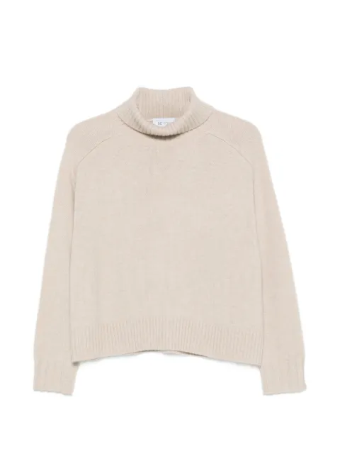 BeYou Maglione a coste con collo alto