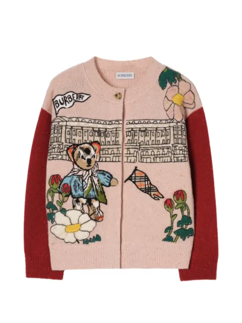Burberry Kids Palace Bear cardigan