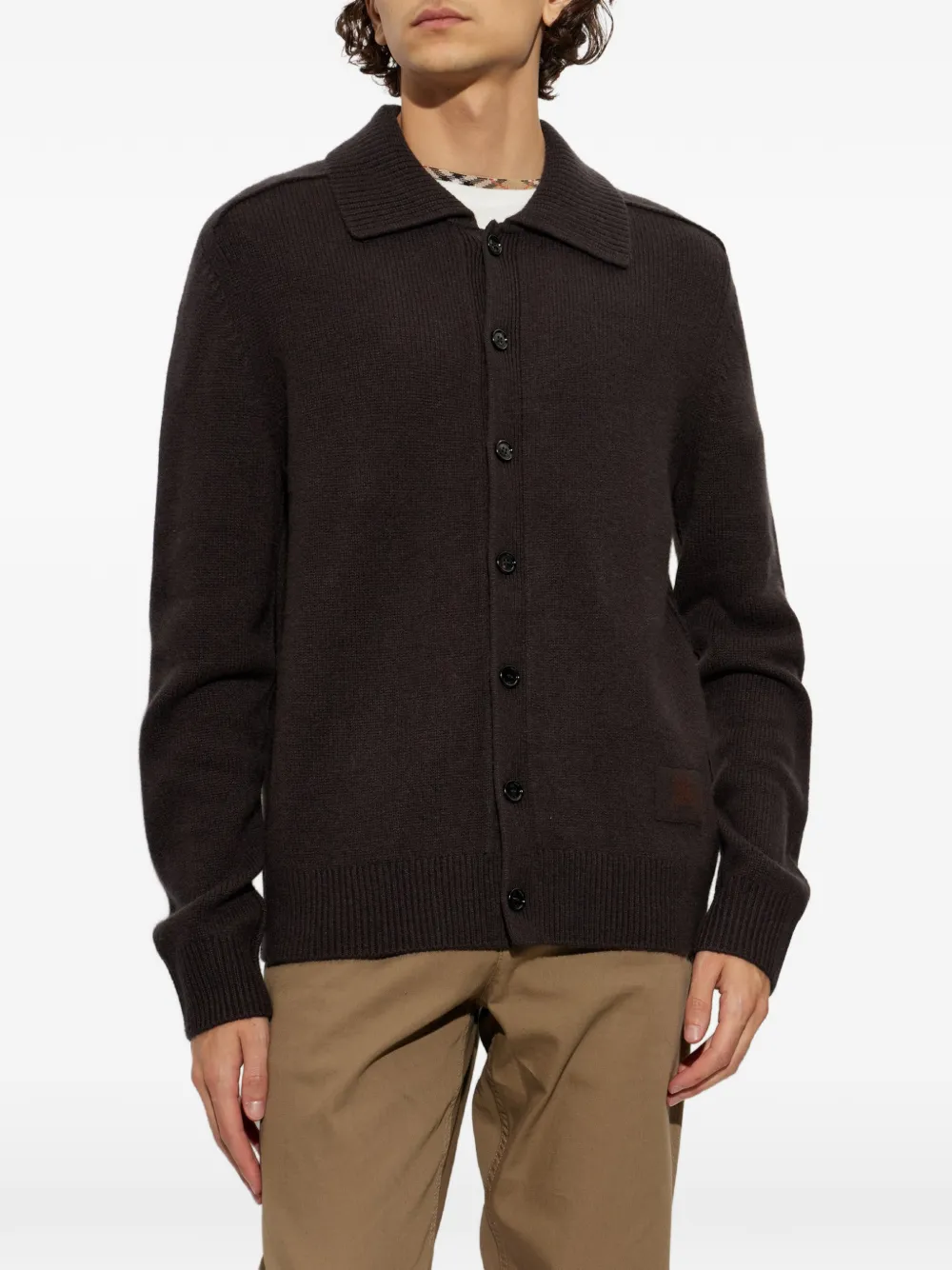 Burberry Kasjmier vest Bruin