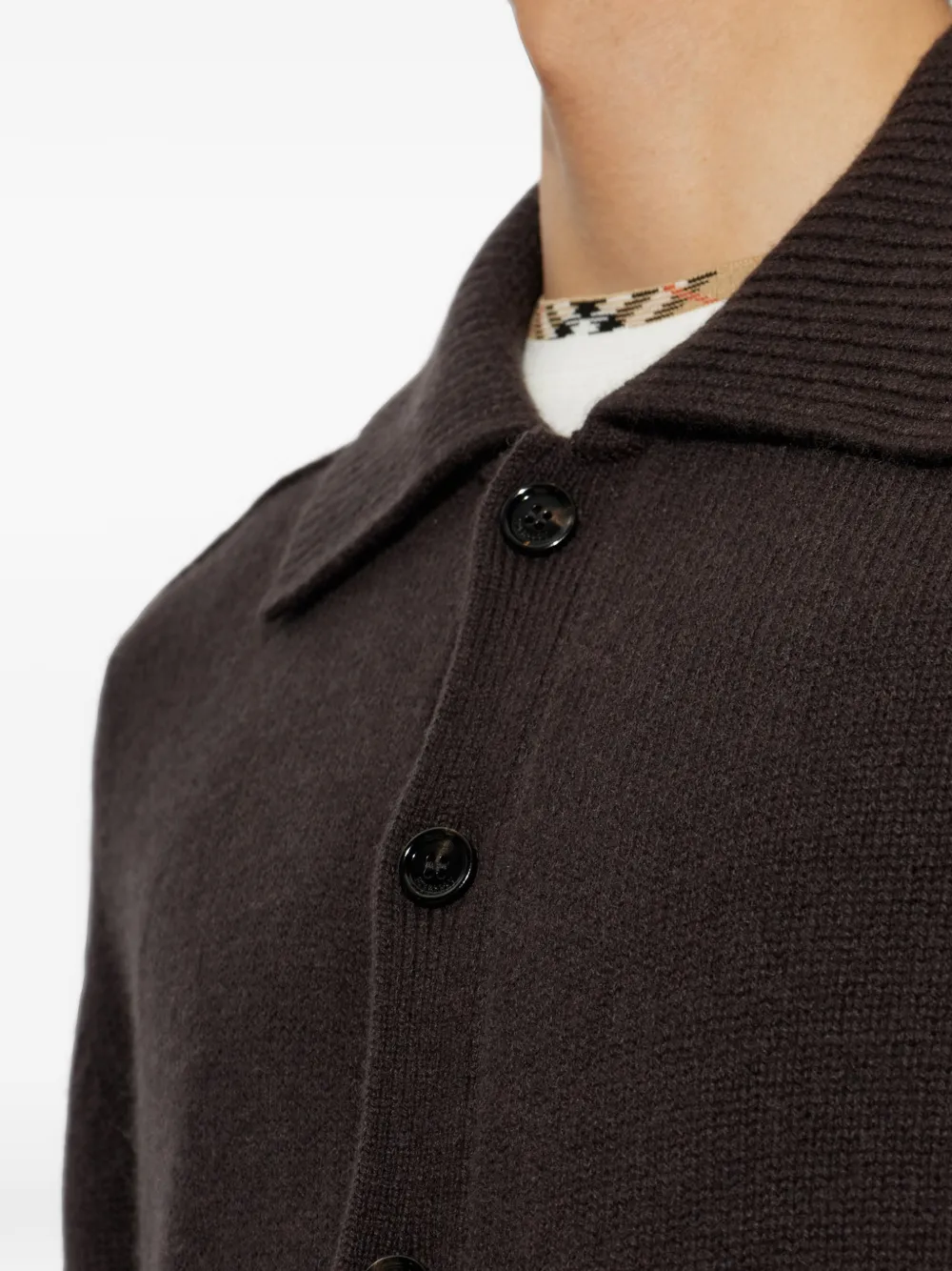 Burberry Kasjmier vest Bruin