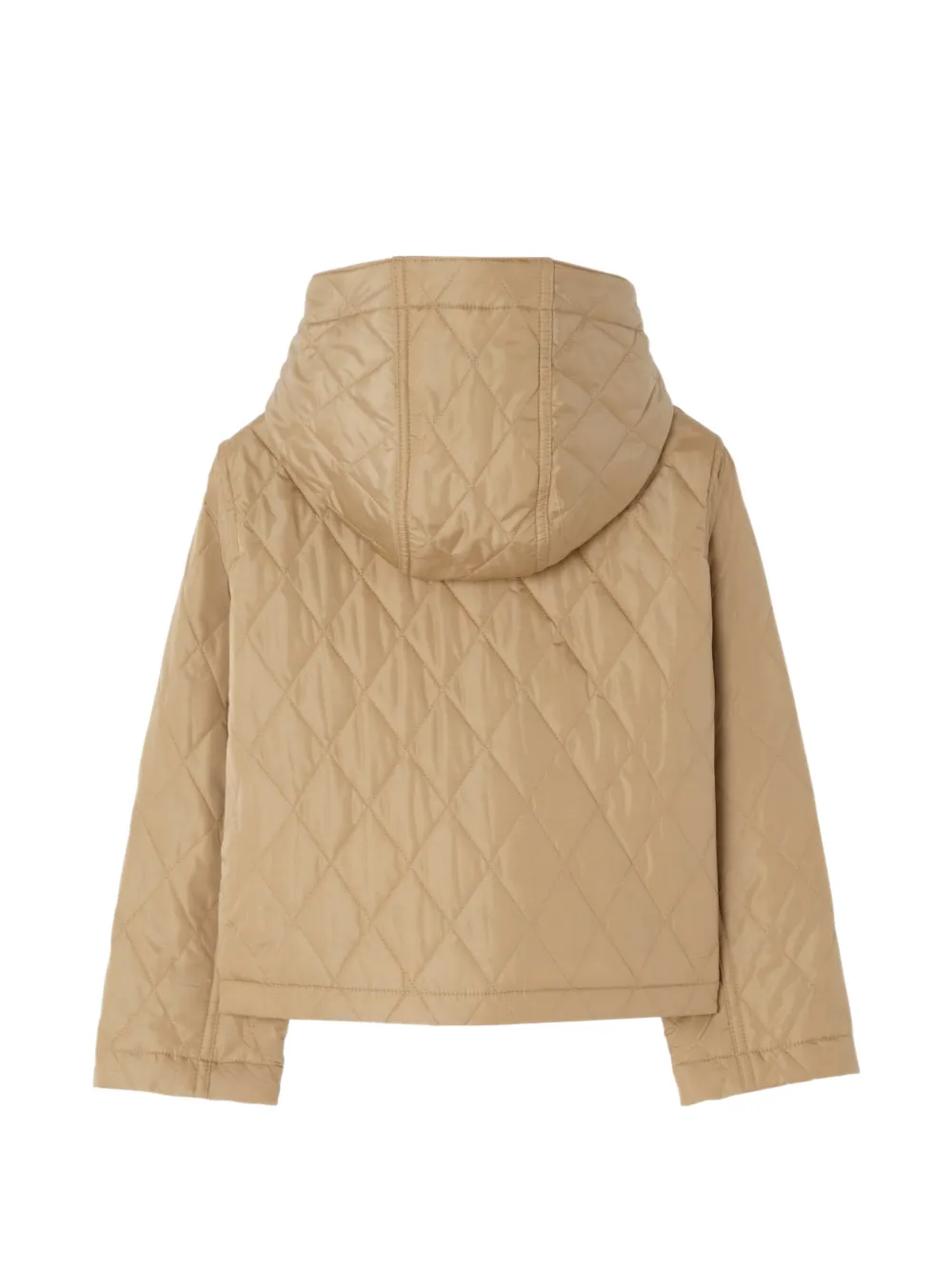 Burberry Kids Gewatteerd jack Beige