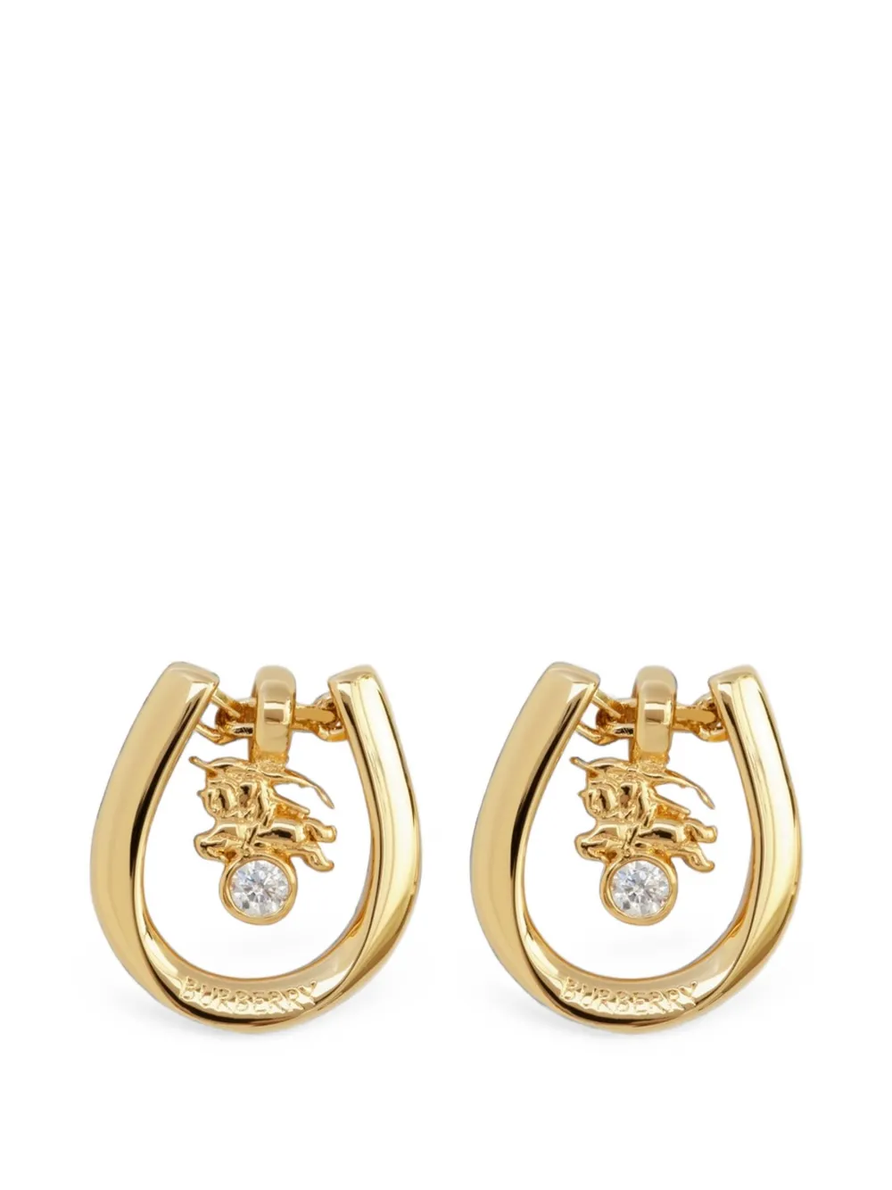 Burberry Horseshoe earrings - Oro