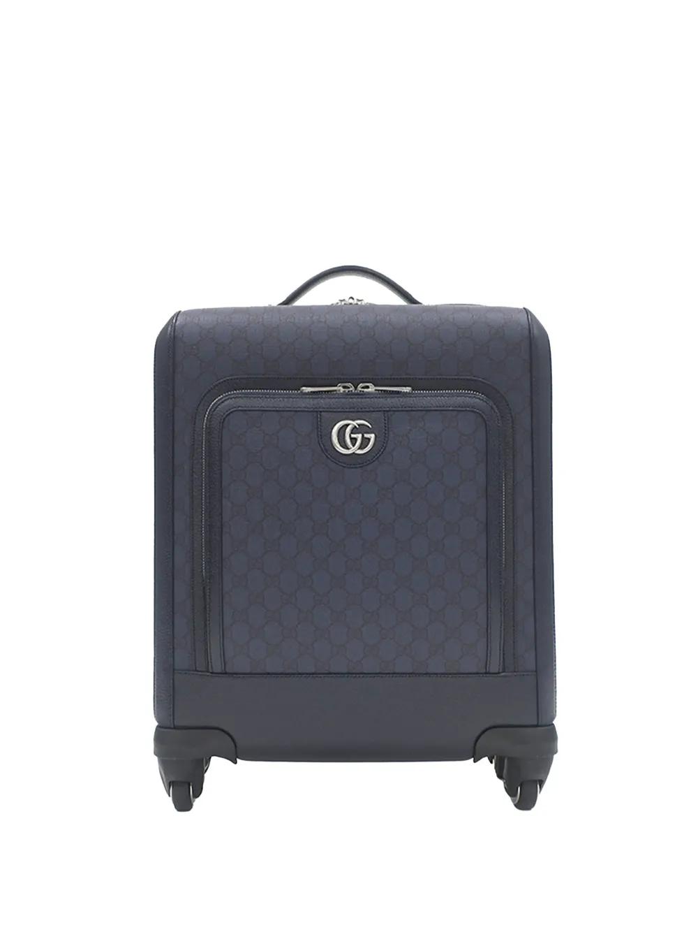 Gucci Pre-Owned 2016-2026 Small GG Supreme Ophidia Cabin Trolley travel bag - Blu