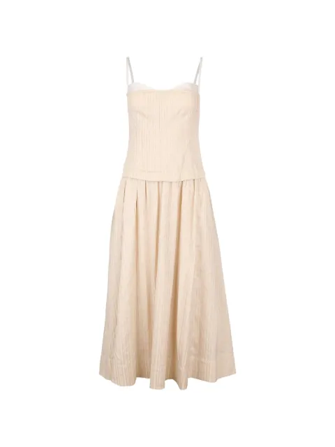 SIMKHAI  Quinlin bustier midi dress