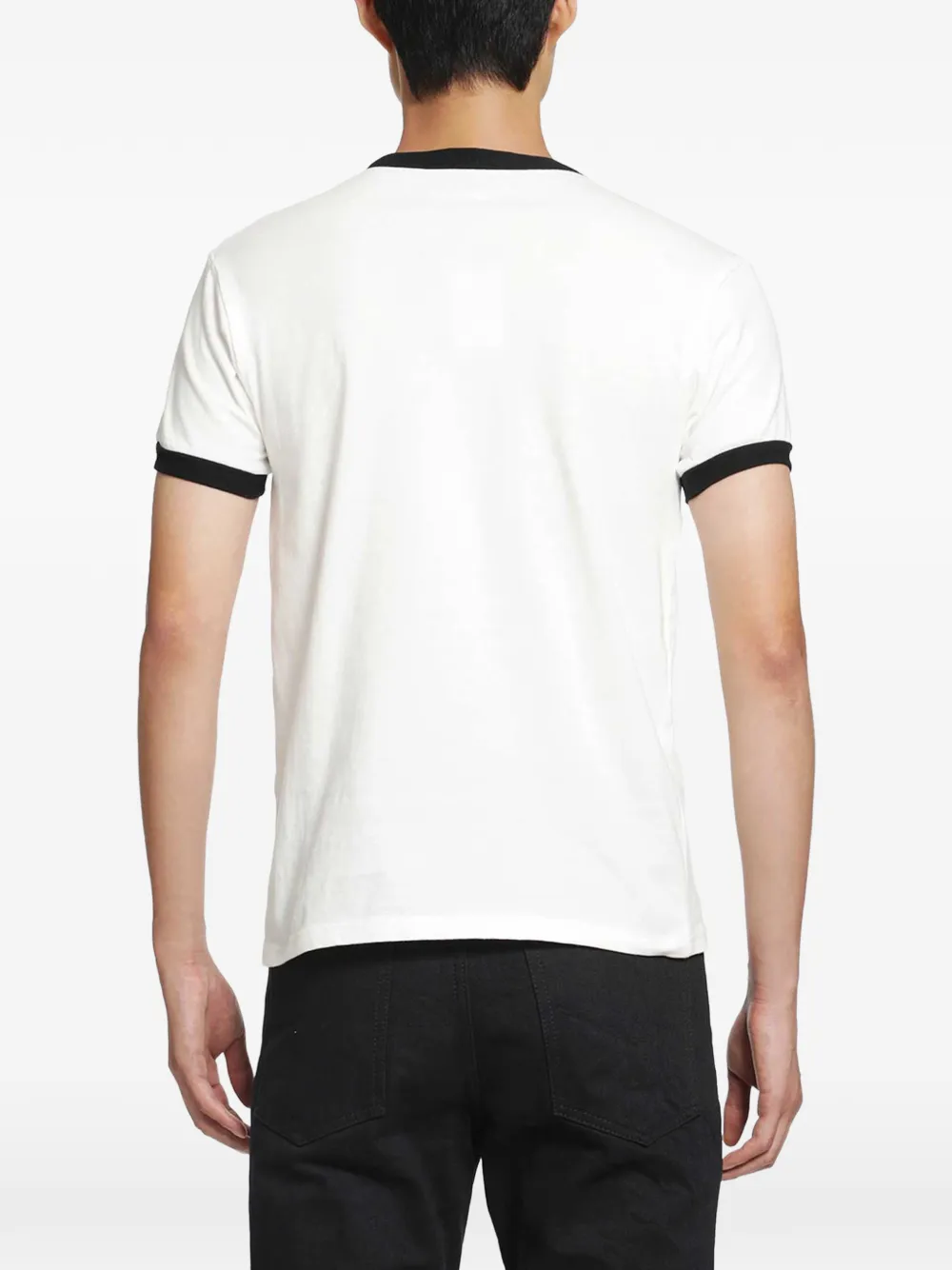 KAPITAL T-shirt met print Wit