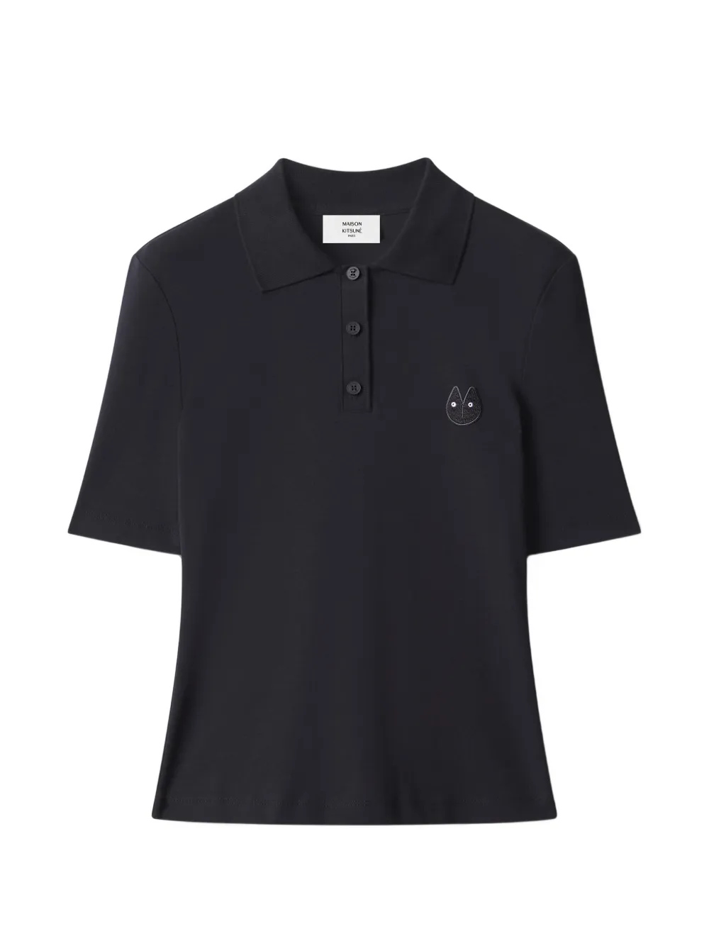메종키츠네 Fortune Fox short-sleeve polo shirt MRWJL02KJ7035