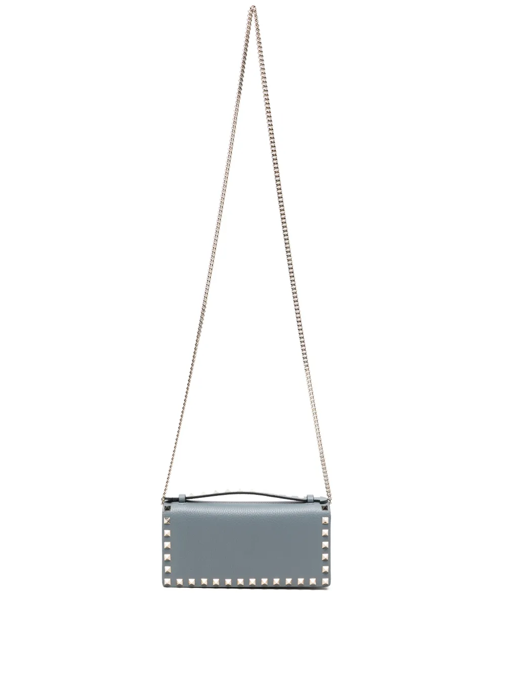 Valentino Garavani Rockstud leather mini bag - Blu