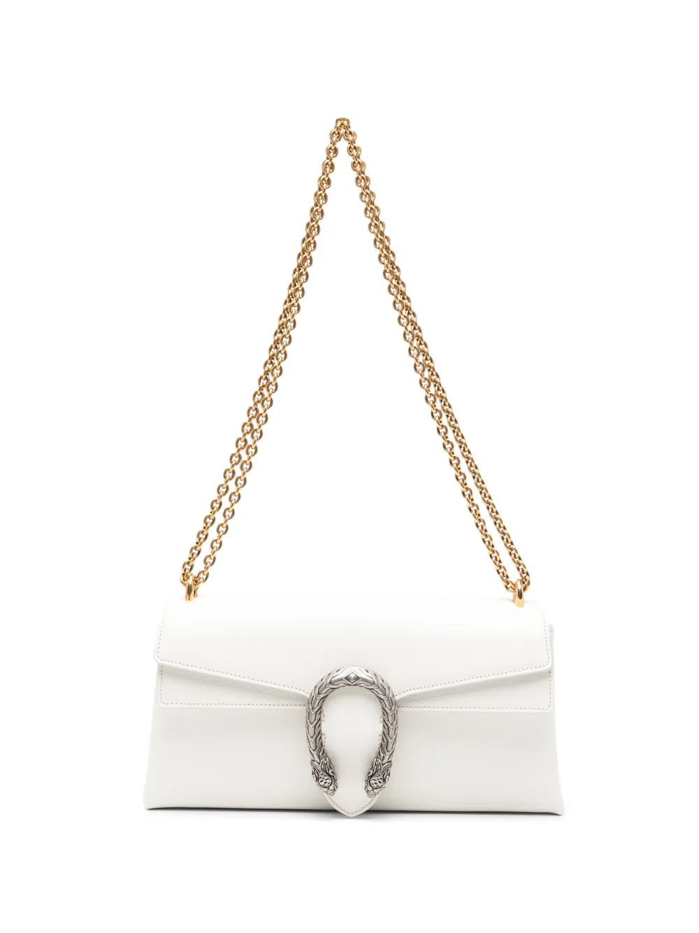 Gucci medium Dionysus leather shoulder bag - Bianco