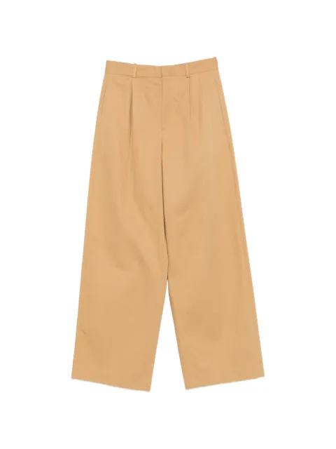 LOEWE wide-leg pleated trousers