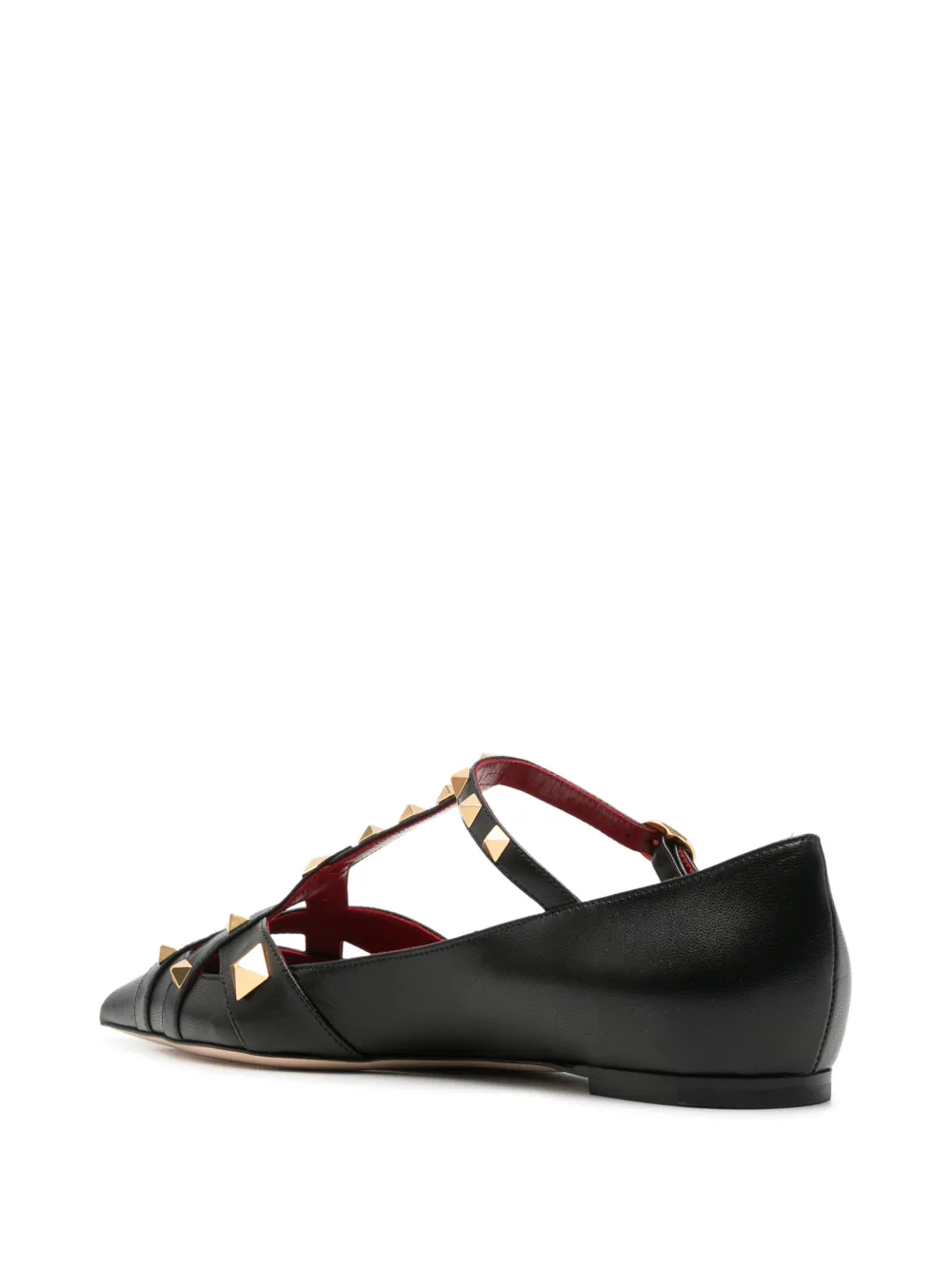 Valentino Garavani Rockstud cage pumps Zwart