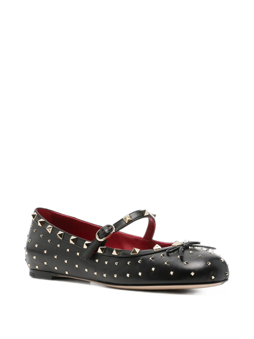 Valentino Garavani Mary Jane ballet flats Zwart