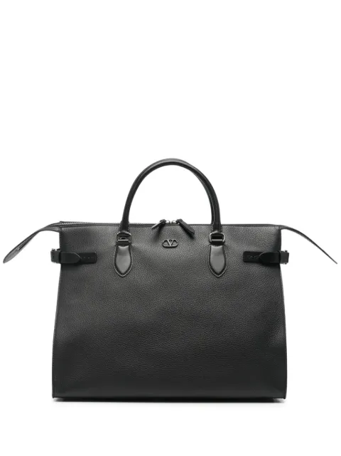 Valentino Garavani Antibes grained leather tote bag