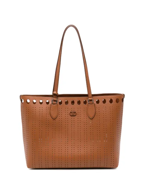 Valentino Garavani VLogo perforated tote bag