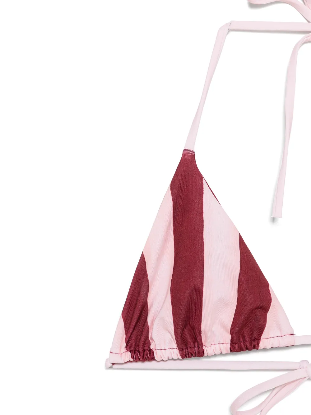 FENDI Pequin Lycra triangel bikinitop Rood